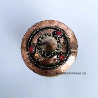 Table Prayer Wheel, With Mantra Inside, [stone Setting]