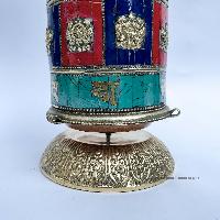 Table Prayer Wheel, With Mantra Inside, []