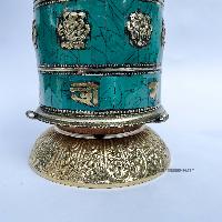 Table Prayer Wheel, With Mantra Inside, []