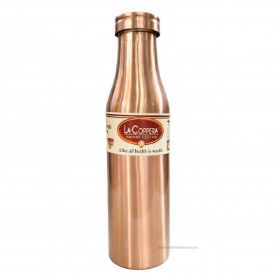 Copper Water [bottle] With Plain Design
