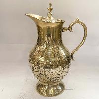 Water Serving Set With Jug, Square [serving Tray] And [five Glasses]
