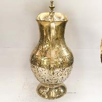 Water Serving Set With Jug, Square [serving Tray] And [five Glasses]