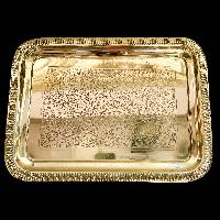 Water Serving Set With Jug, Square [serving Tray] And [five Glasses]