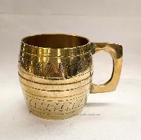 Water Serving Set With Jug, Round [serving Tray] And [five Glasses]