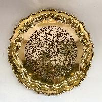 Water Serving Set With Jug, Round [serving Tray] And [five Glasses]