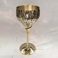 Wine Serving Set With [bottle],round [serving Tray] And 4 Wine Glasses