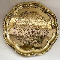 Water Serving Set With Jug,round [serving Tray] And [five Glasses]