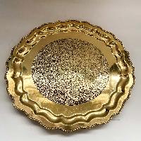 Water Serving Set With Jug, Round [serving Tray] And [five Glasses]
