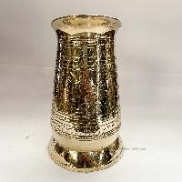 Water Serving Set With Jug, Round [serving Tray] And [five Glasses]