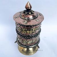 Table Prayer Wheel, With Mantra Inside