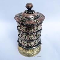 Table Prayer Wheel, With Mantra Inside