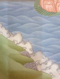 Thangka Painting Of White Tara