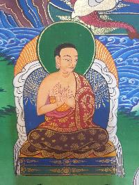 Thangka Painting Of Milarepa