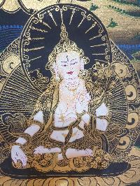 Thangka Painting Of Green Tara