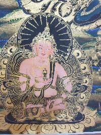 Thangka Painting Of Green Tara