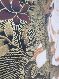 Thangka Painting Of Samantabhadra, [real Gold]