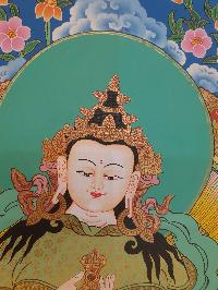 Thangka Painting Of Vajrasattva, [real Gold]