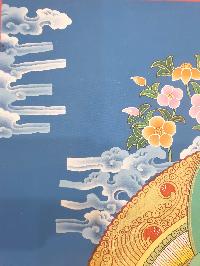 Thangka Painting Of Vajrasattva, [real Gold]