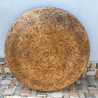 Handmade [gong], Bronze Chau Gong, Tam-tam Gong, Symphonic Gong With [mandala] Etching