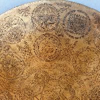Handmade [gong], Bronze Chau Gong, Tam-tam Gong, Symphonic Gong With [mandala] Etching