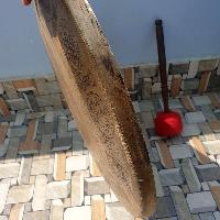 Handmade [gong], Bronze Chau Gong, Tam-tam Gong, Symphonic Gong With [mandala] Etching