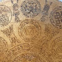 Handmade [gong], Bronze Chau Gong, Tam-tam Gong, Symphonic Gong With [mandala] Etching