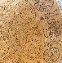 Handmade [gong], Bronze Chau Gong, Tam-tam Gong, Symphonic Gong With [mandala] Etching