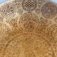 Handmade [gong], Bronze Chau Gong, Tam-tam Gong, Symphonic Gong With [mandala] Etching