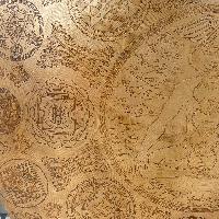 Handmade [gong], Bronze Chau Gong, Tam-tam Gong, Symphonic Gong With [mandala] Etching