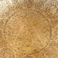 Handmade [gong], Bronze Chau Gong, Tam-tam Gong, Symphonic Gong With [mandala] Etching