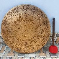 Handmade [gong], Bronze Chau Gong, Tam-tam Gong, Symphonic Gong With [mandala] Etching