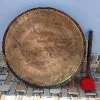 Handmade [gong], Bronze Chau Gong, Tam-tam Gong, Symphonic Gong With [mandala] Etching