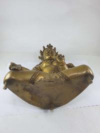 [full Metal], [heavy], [master Quality], Buddhist Statue Of White Tara, [rare Find]
