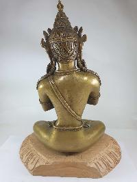 [full Metal], [heavy], [master Quality] Buddhist Statue Of Vajradhara, [rare Find]
