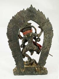 Buddhist Statue Of Vajravarahi - Dorje Phagmo Yogini, [antique Finishing]