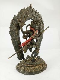 Buddhist Statue Of Vajravarahi - Dorje Phagmo Yogini, [antique Finishing]