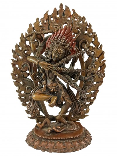 Buddhist Statue Of Kurukulla, [chocolate Oxidized], Rigjeyma, Pema Khandro, Wangyi Lhamo, Red Tara