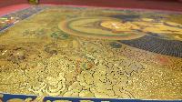 Buddhist Hand Painted Thangka Of Pancha Kuber Five Jambhala, [real Gold], Lamas Art