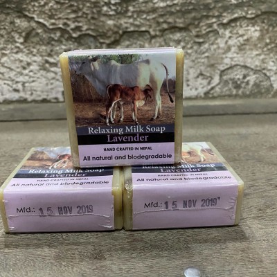 [relaxing Milk Soap Lavender], Kanti Herbal Handcrafted Original And Pure