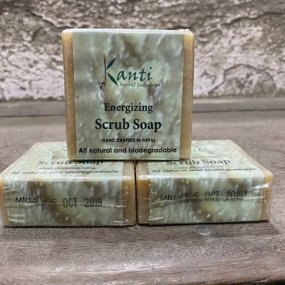 [energizing Scrub Soap], Kanti Herbal Handcrafted Original And Pure