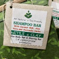 [shampoo Bar, Netile Clay], Kanti Herbal Handcrafted Original And Pure