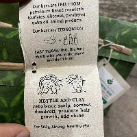 [shampoo Bar, Netile Clay], Kanti Herbal Handcrafted Original And Pure