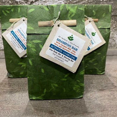 [shampoo Bar, Activated Charcoal], Kanti Herbal Handcrafted Original And Pure