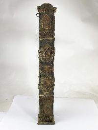 Hand Beaten Metal Incense Holder, Copper Antique Finishing