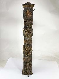 Hand Beaten Metal Incense Holder, Copper Antique Finishing