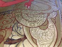Buddhist Hand Painted Thangka Of Amitabha Buddha, [real Gold], Lama`s Art