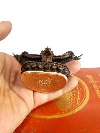 Buddhist Statue Of Garuda, [chocolate Oxidized]