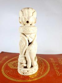 Tibetan Horn [bone] Stamp, [tri Rant Design]