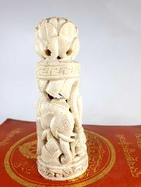 Tibetan Horn [bone] Stamp, [tri Rant Design]
