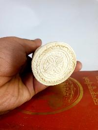 Tibetan Horn [bone] Stamp, [tri Rant Design]